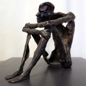 Peter Bergenhenegouwen - Feeling blue (Bronze)